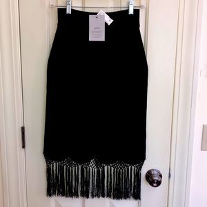 A.L.C. Beautiful Black Fancy Skirt